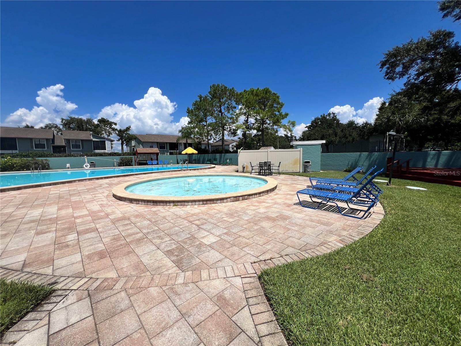 Community Pool and Wading Pool