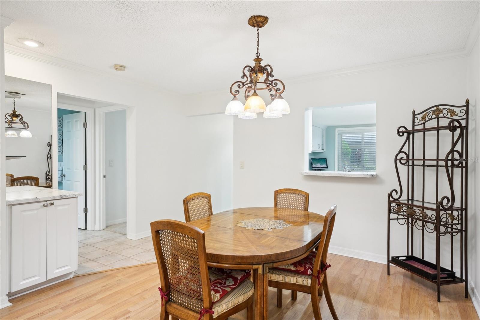 Guest quarters and laundry room to the left