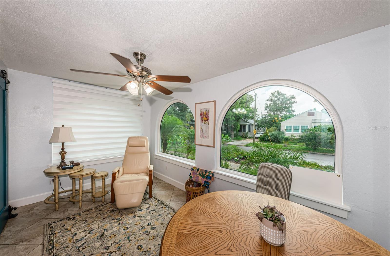 Bonus room at the front of the home