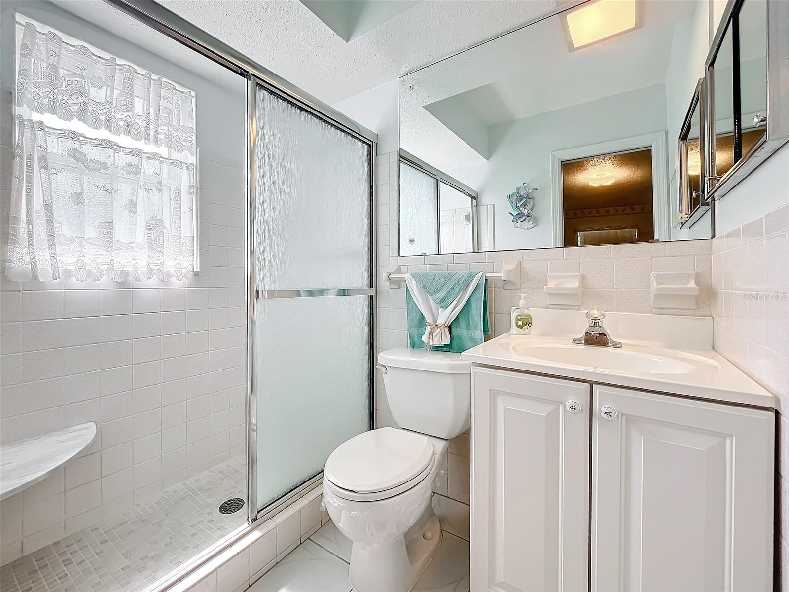 Primary Bathroom with walk-in-shower