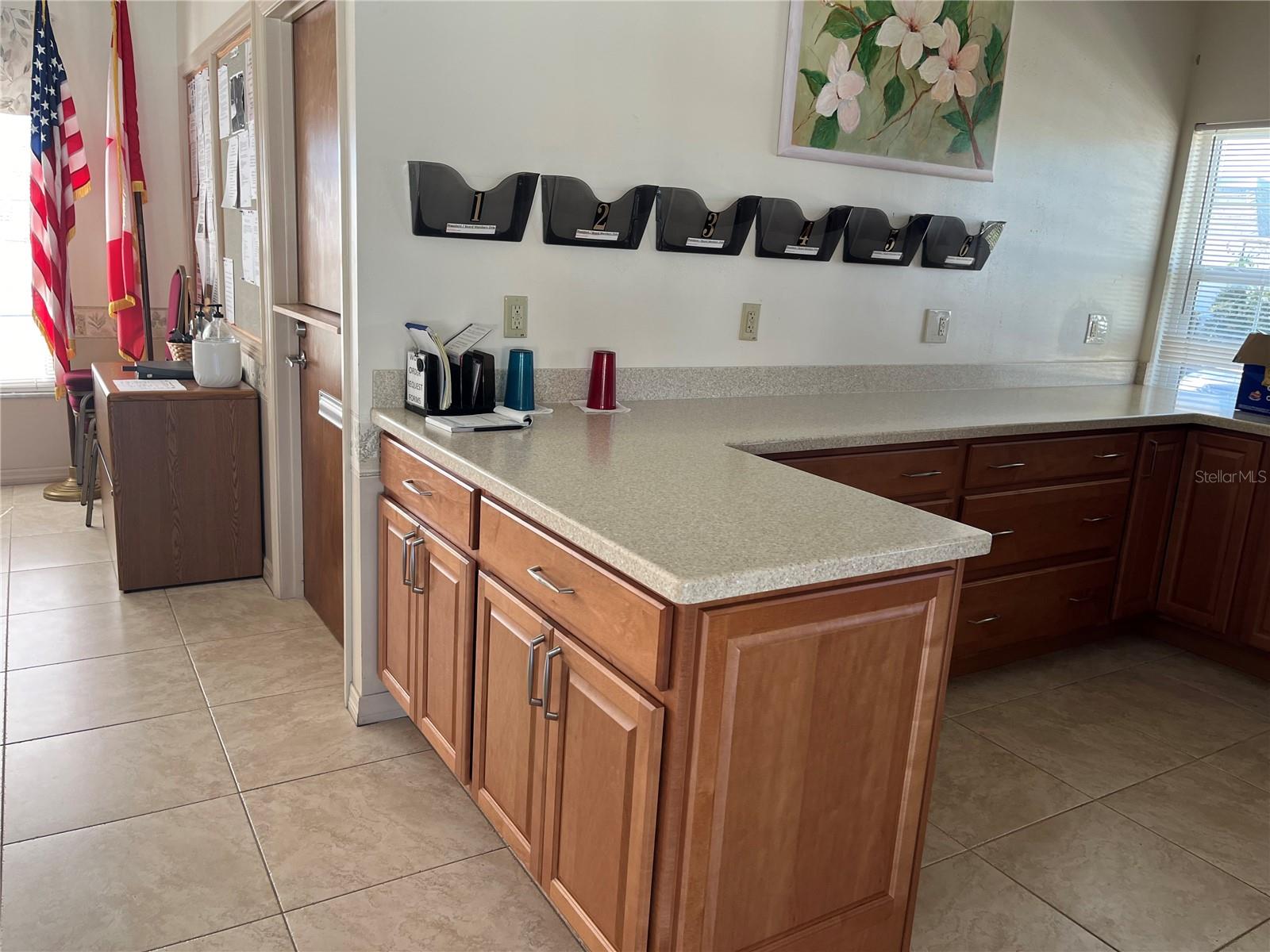 Clubhouse fully equipped kitchen