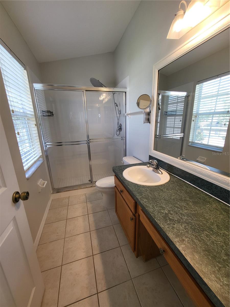 Ensuite bathroom with walk in shower