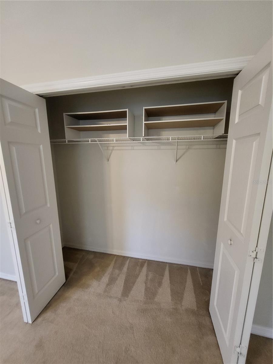 Spacious closet