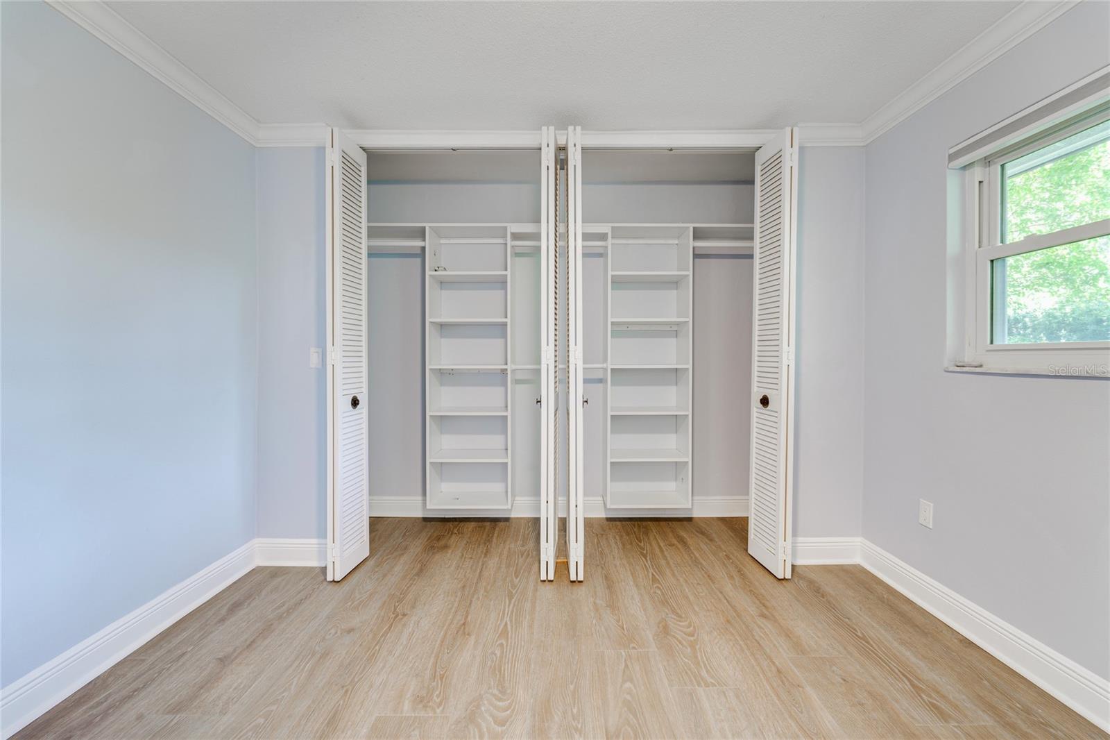 Bedroom 2 closet.