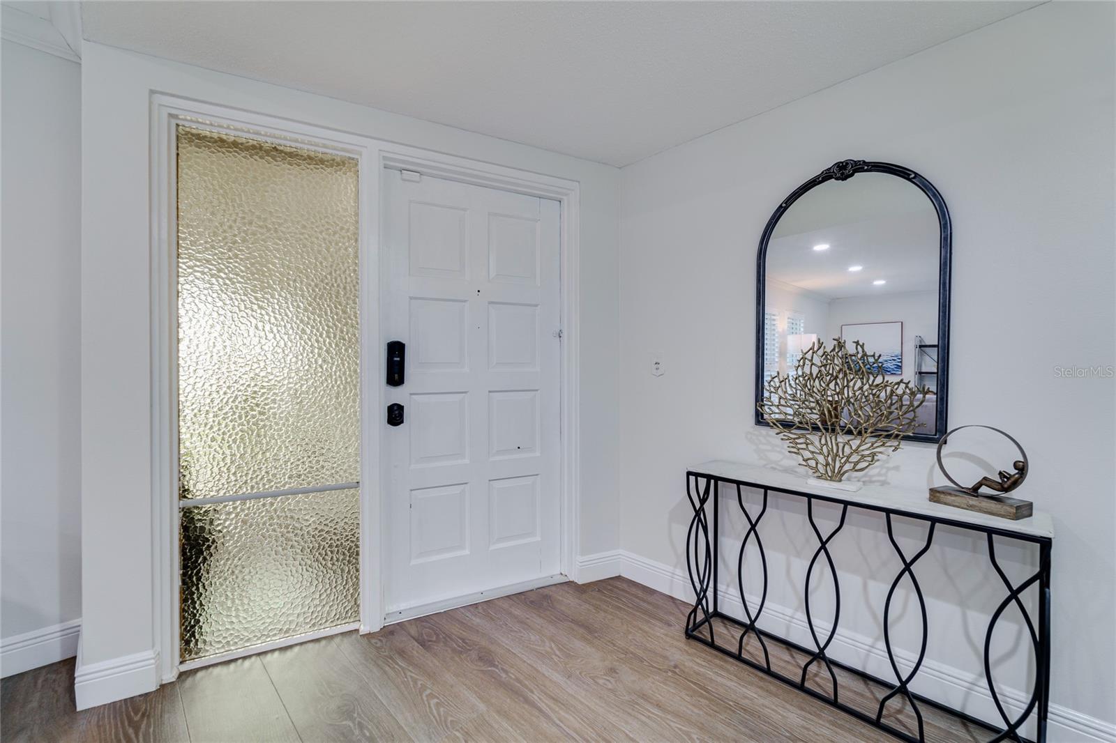 Front door entry & foyer area.