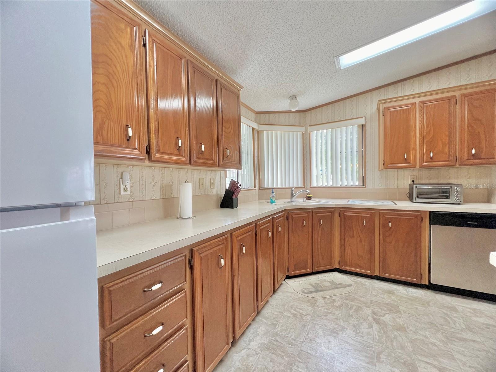 Kitchen with built in oven