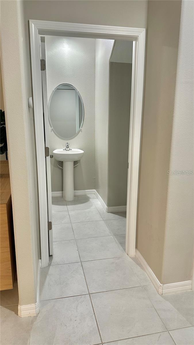 half bathroom