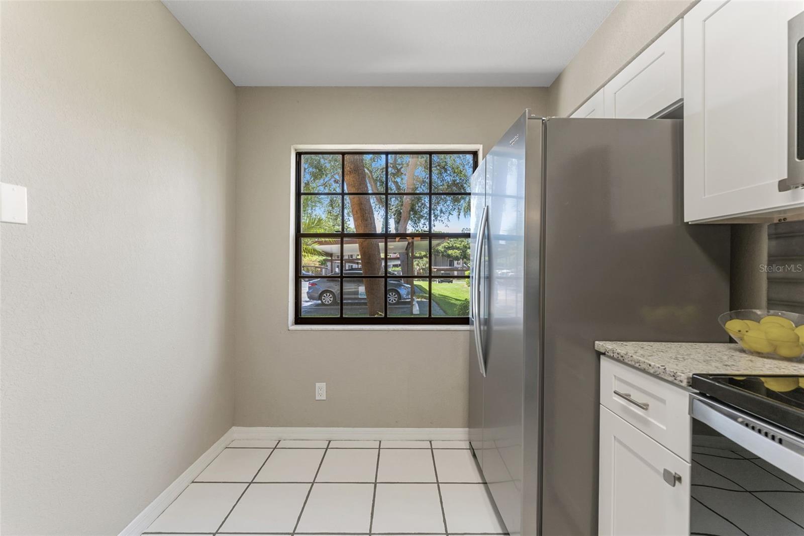 Natural light in Kitchen