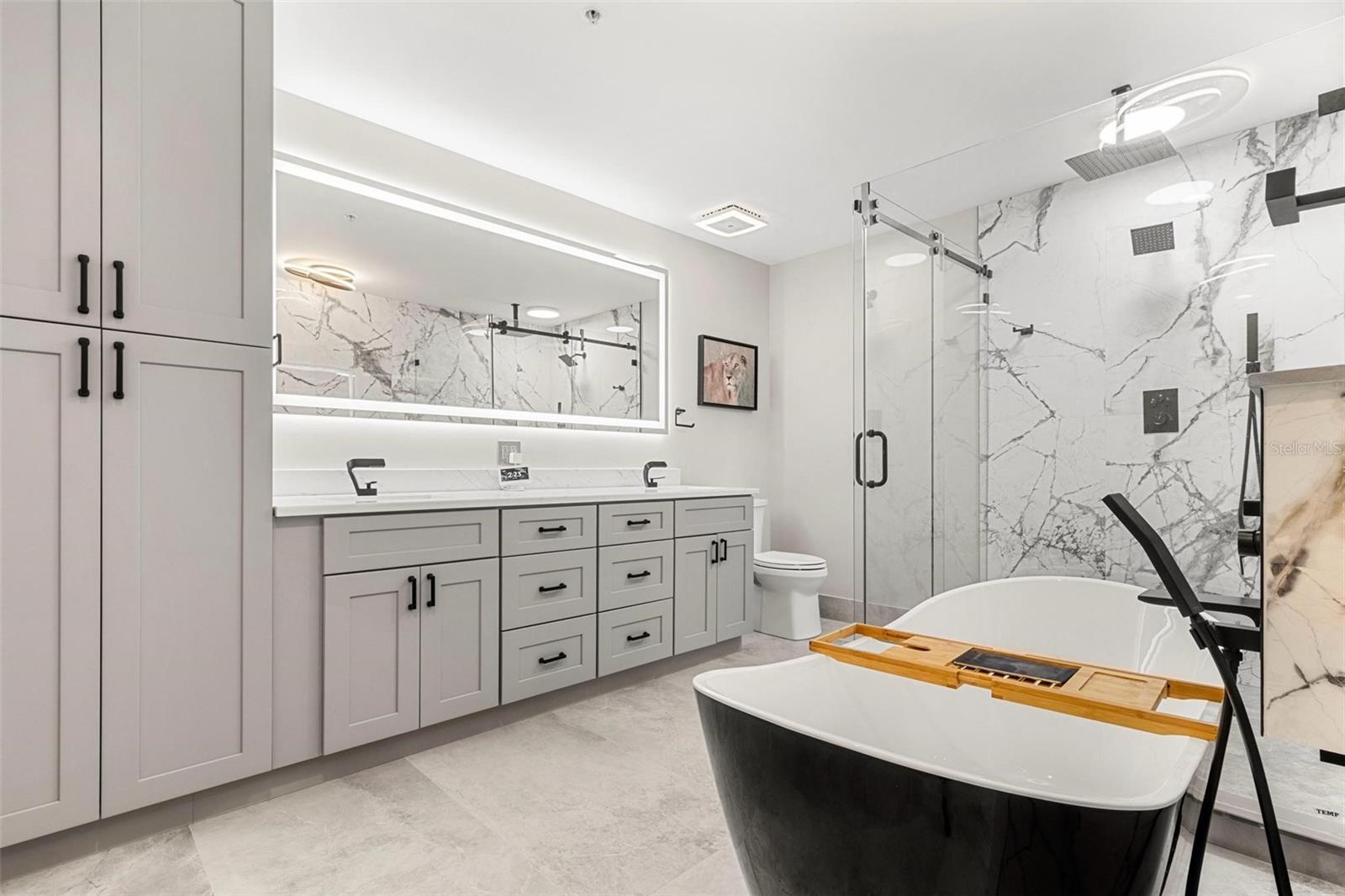 This complete renovation of the master suite will exceed your expectations for luxury!