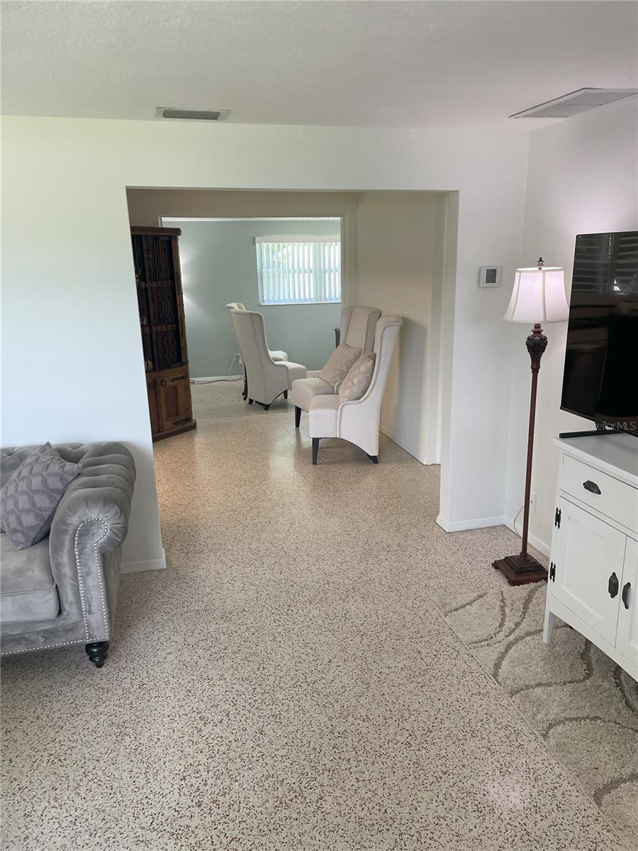 Living Room into Dining Room