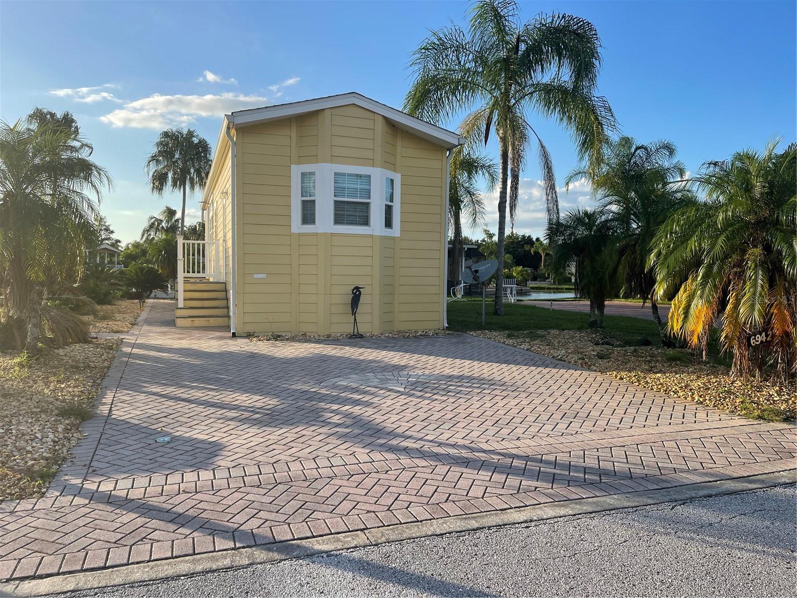 Paver driveway