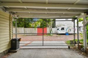 security fence for carport