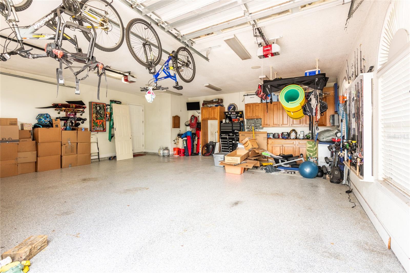 Extra large garage