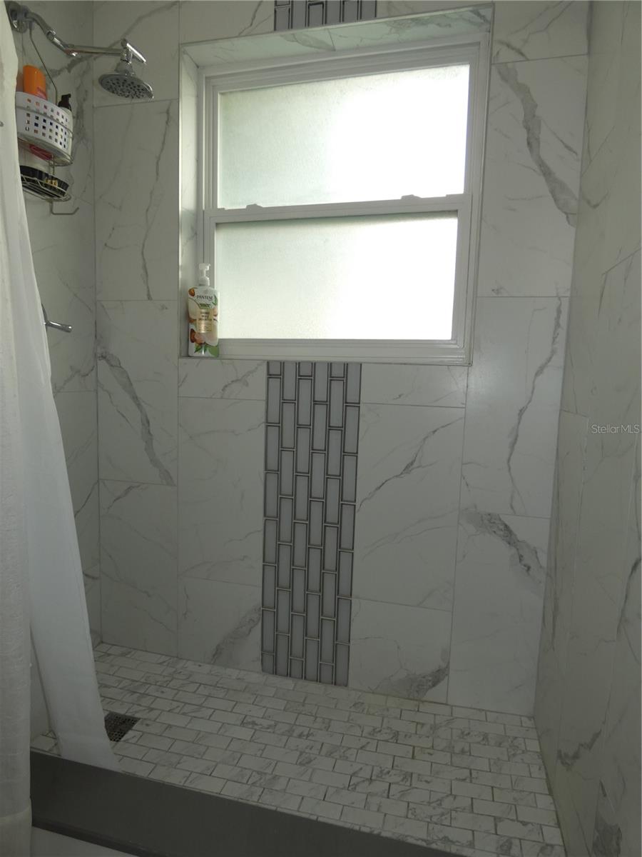 Beautiful shower tile