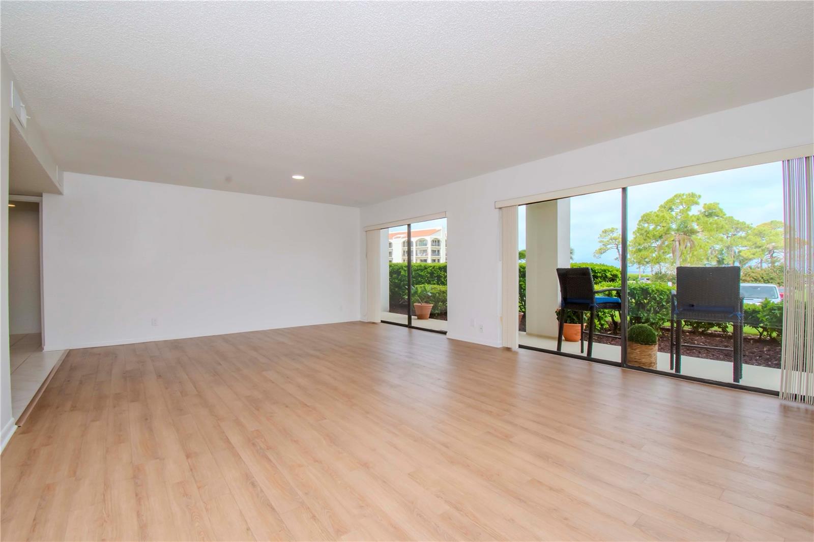 Living room looking towards dining room