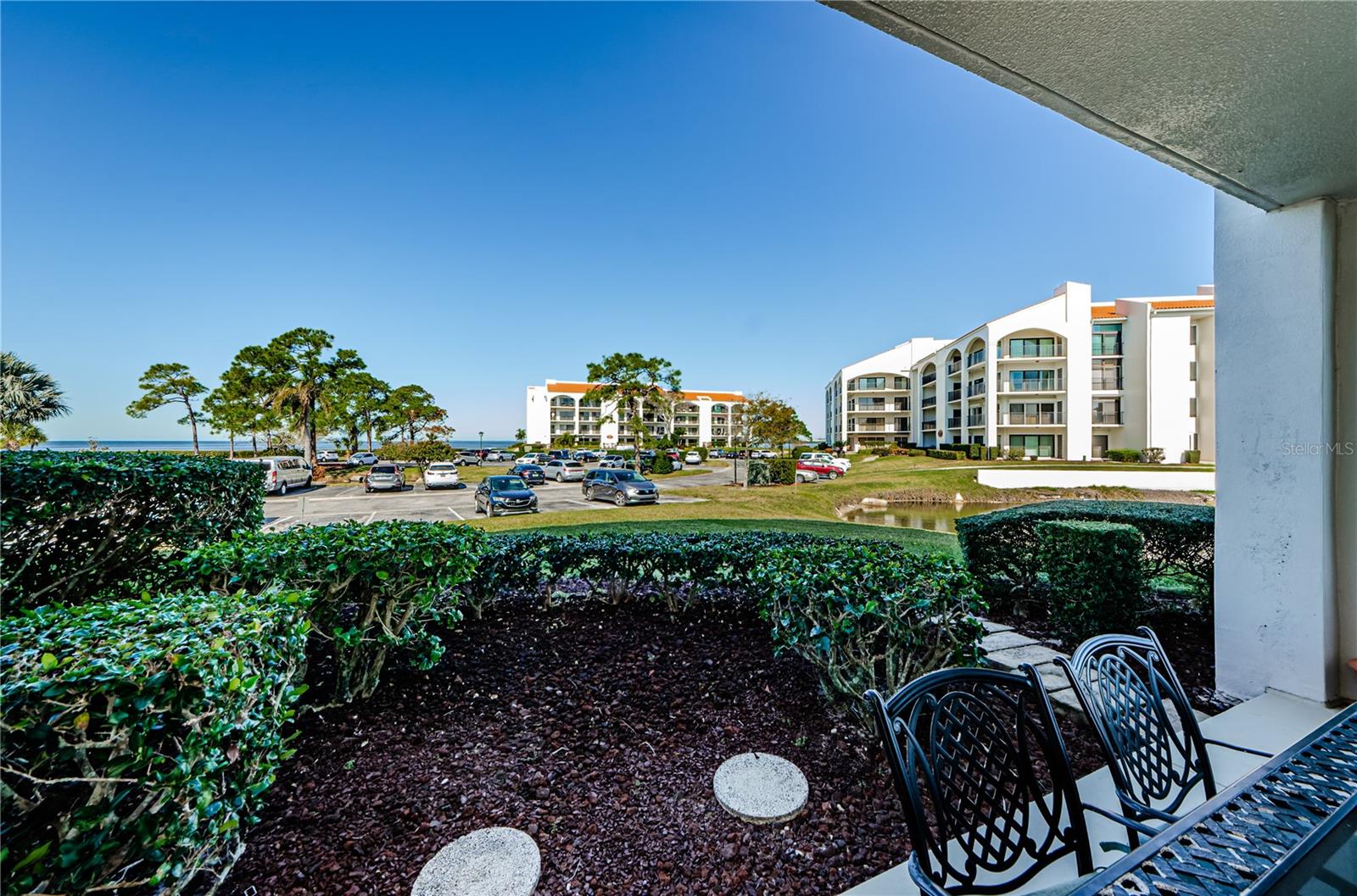 Patio gulf views