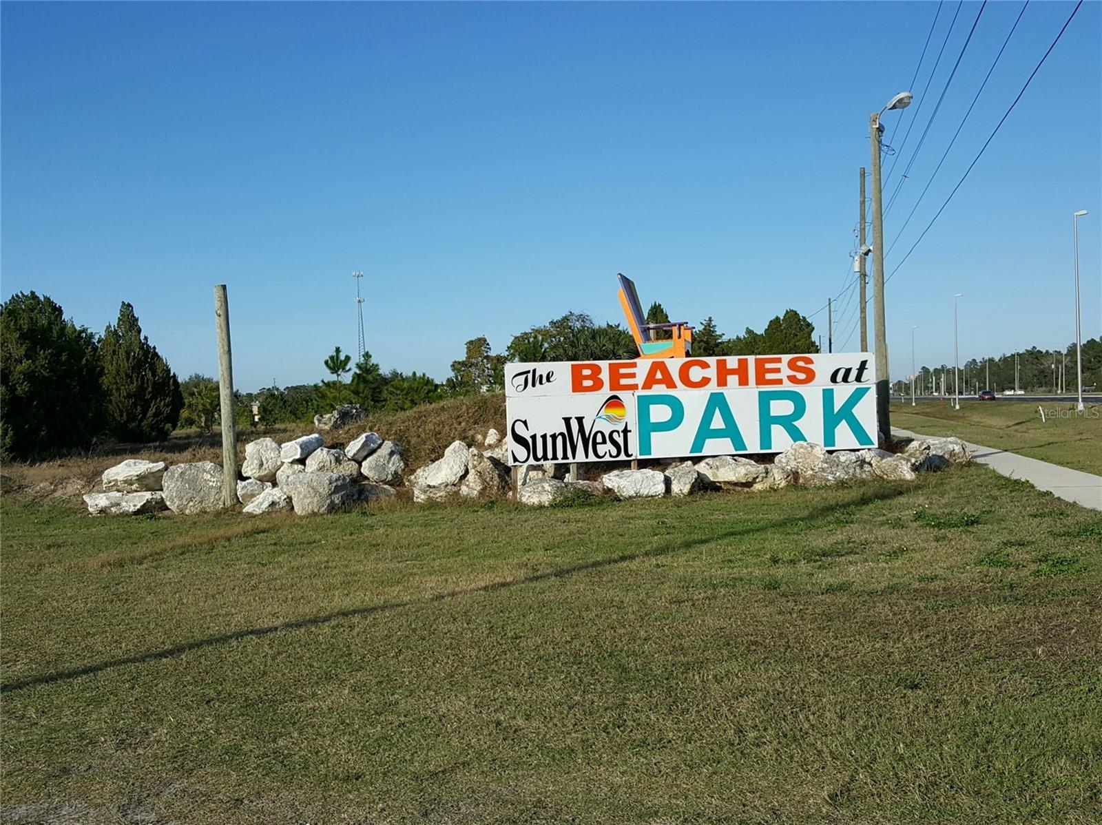 Sunwest Park entrance