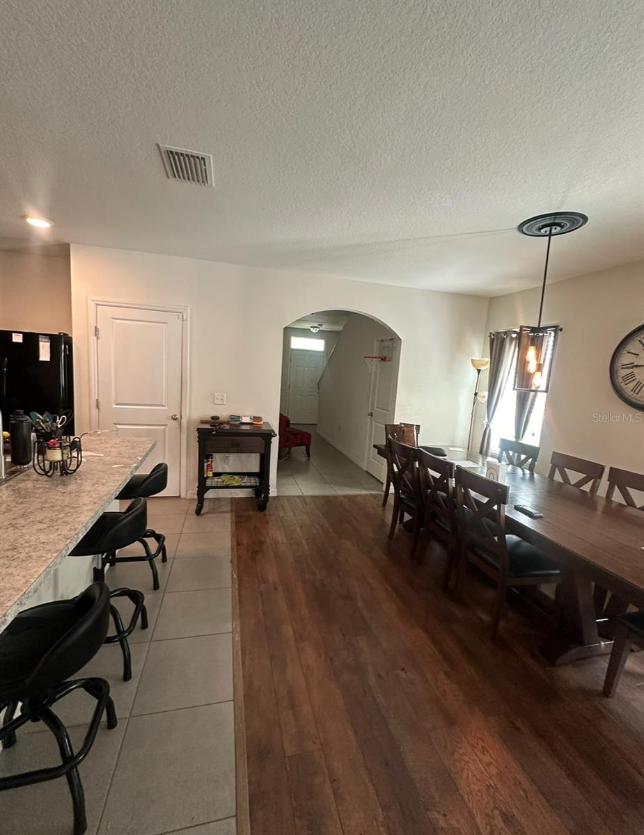 Kitchen and Dining Room Area