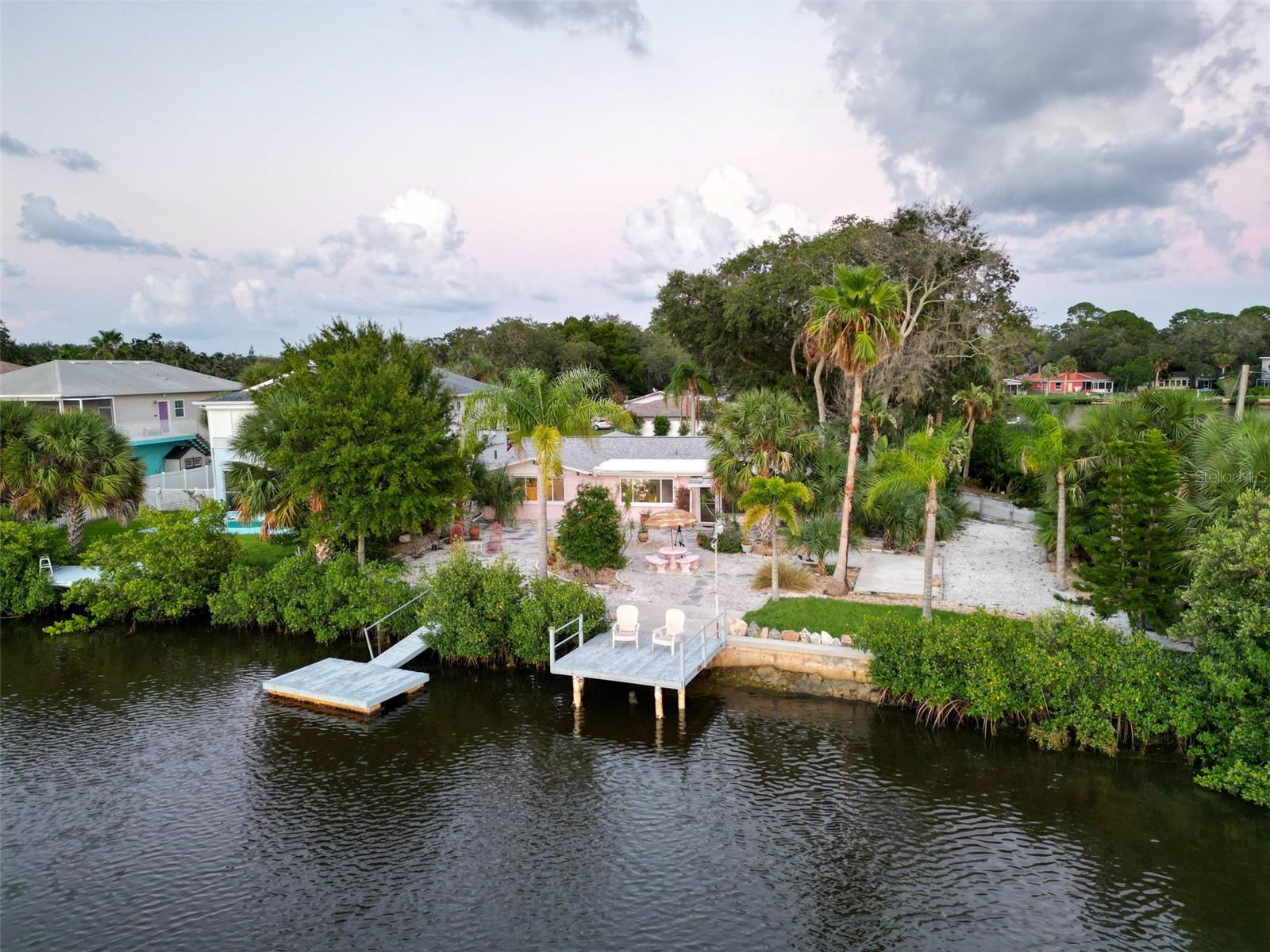 Rear of Home and Docks