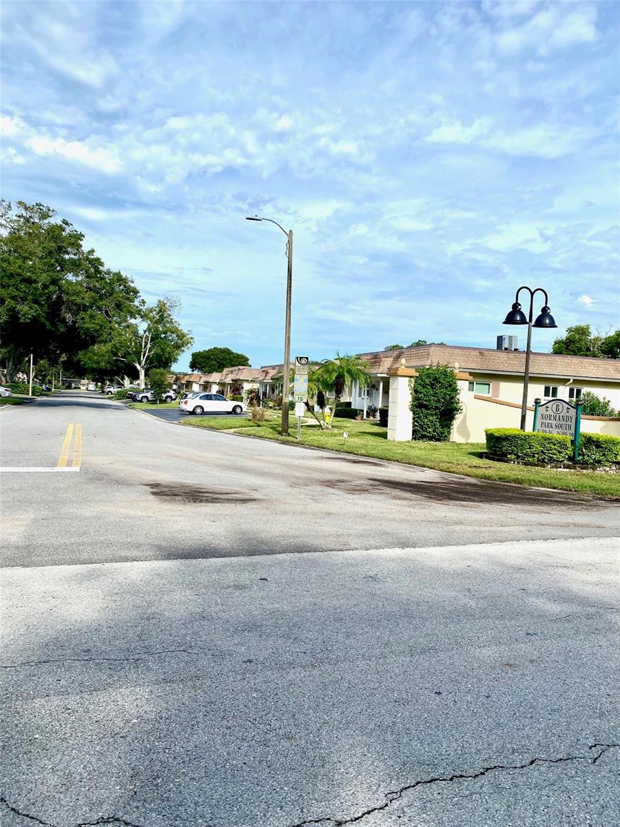 Entrance from Lake Ave.