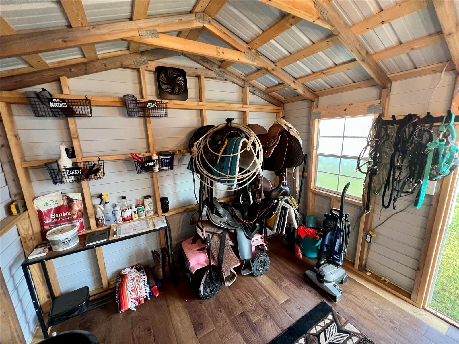 tack room