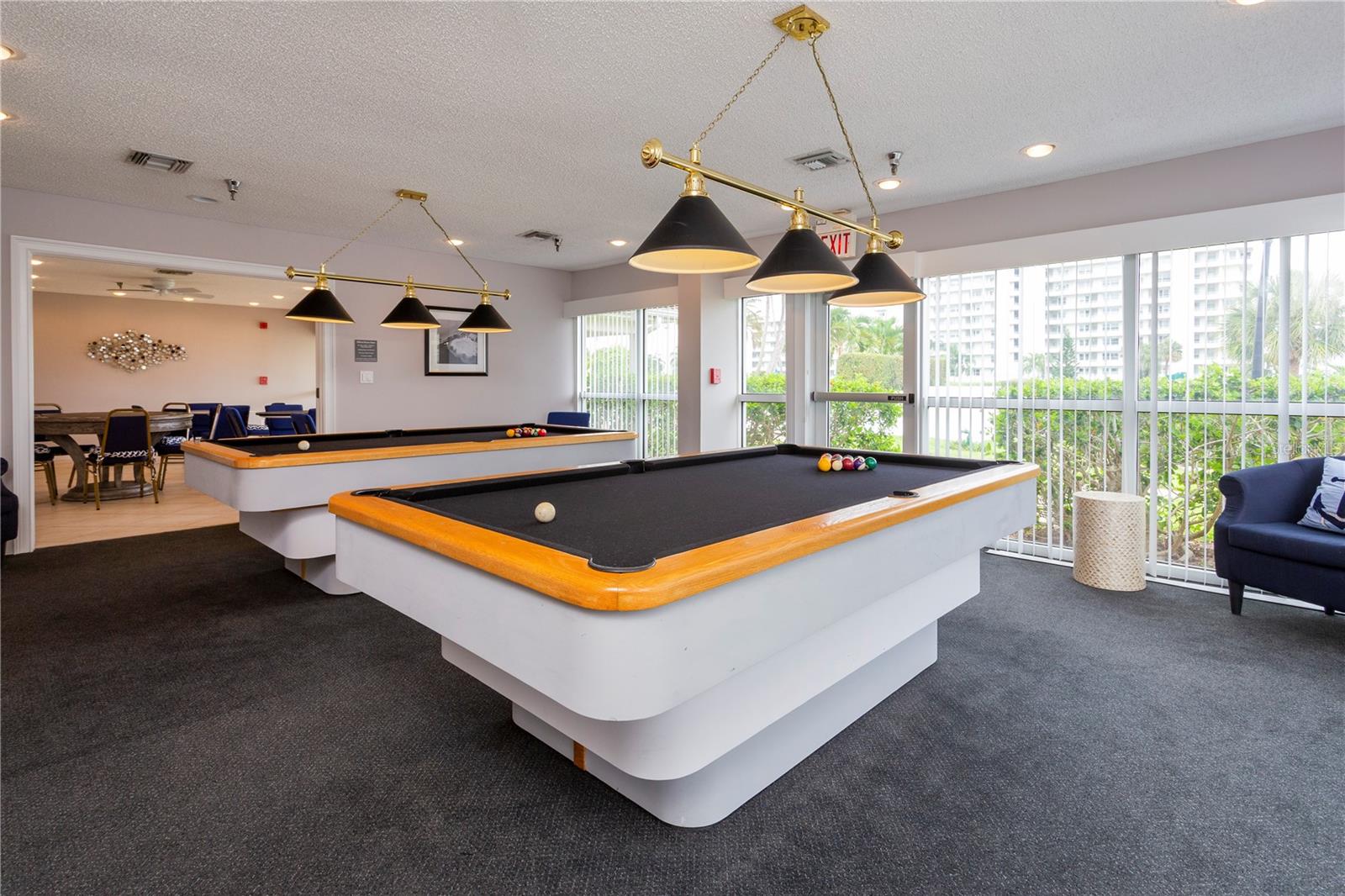 Billiards room