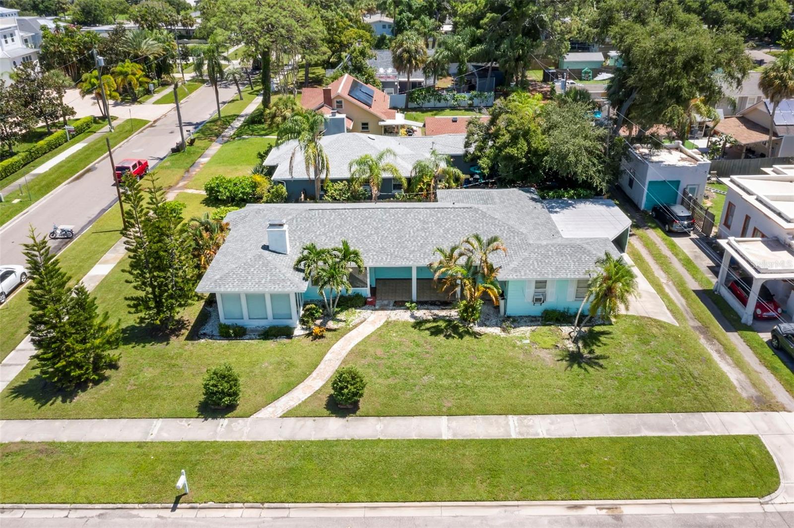 Corner lot and brand new roof