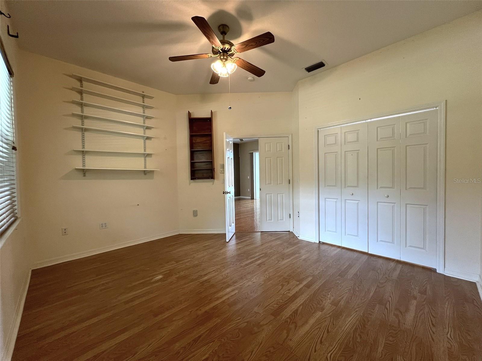 bedroom #2 - double closets