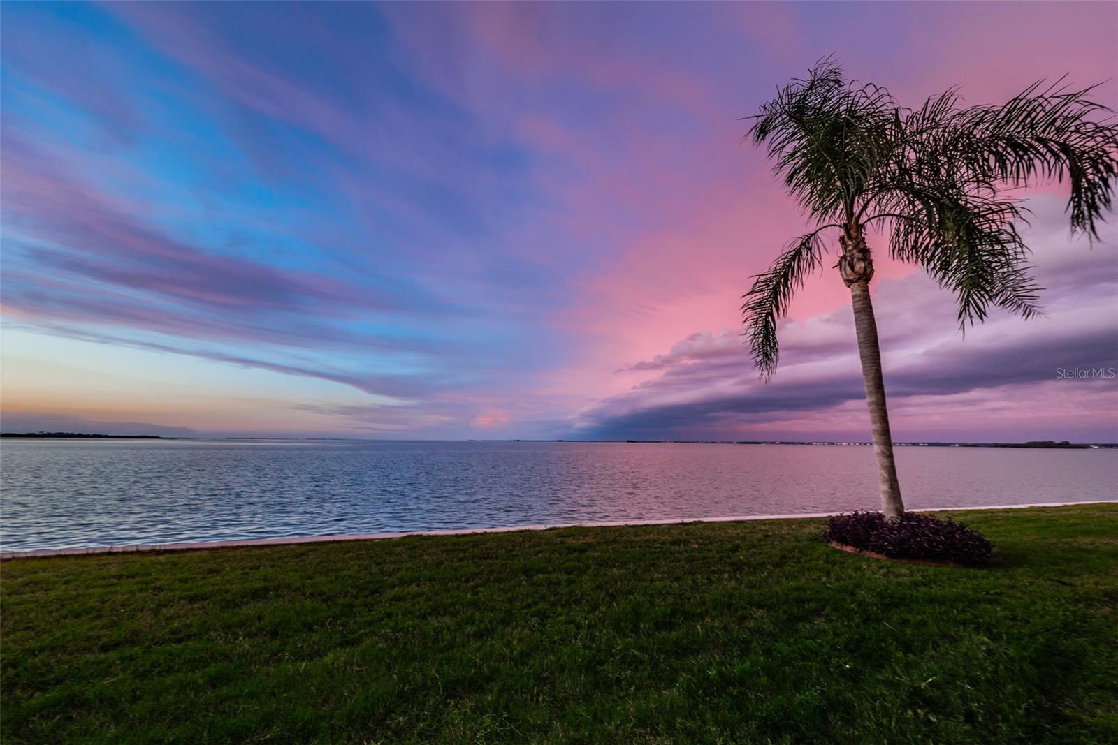 Waterfront Sunset