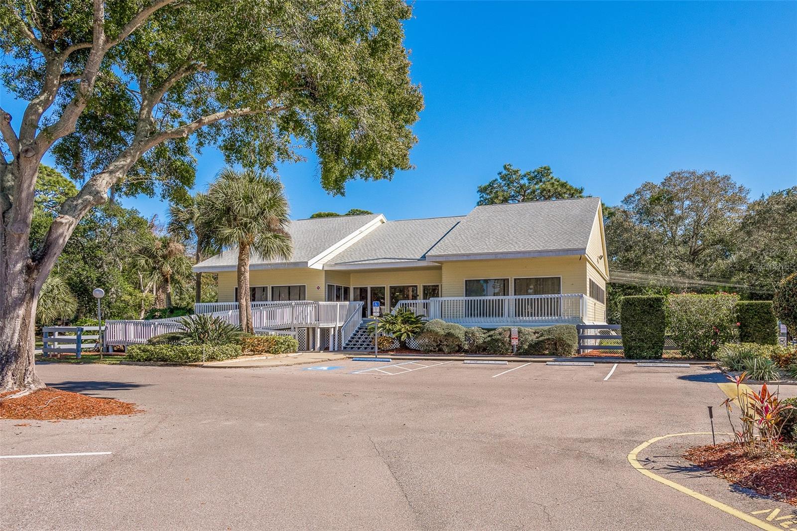 Clubhouse and pool