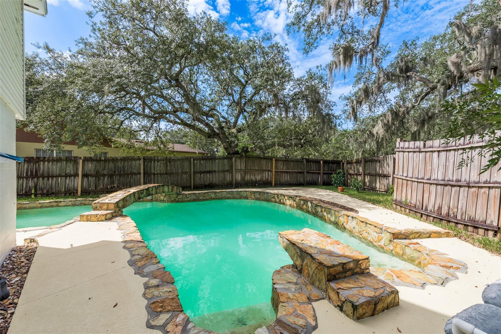 Huge custom pool!