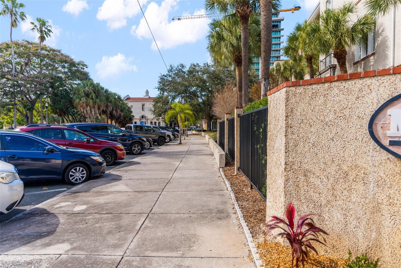 Front of the Building parking