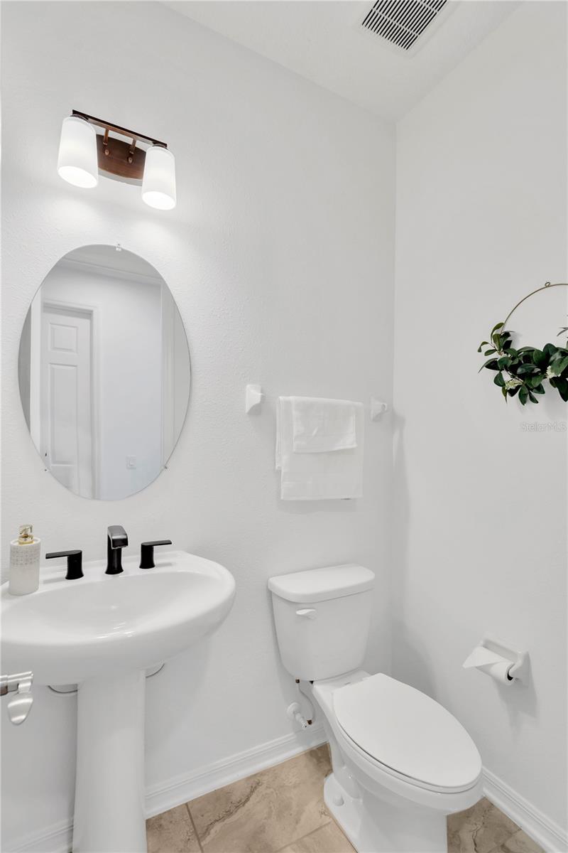 Powder Room Downstairs