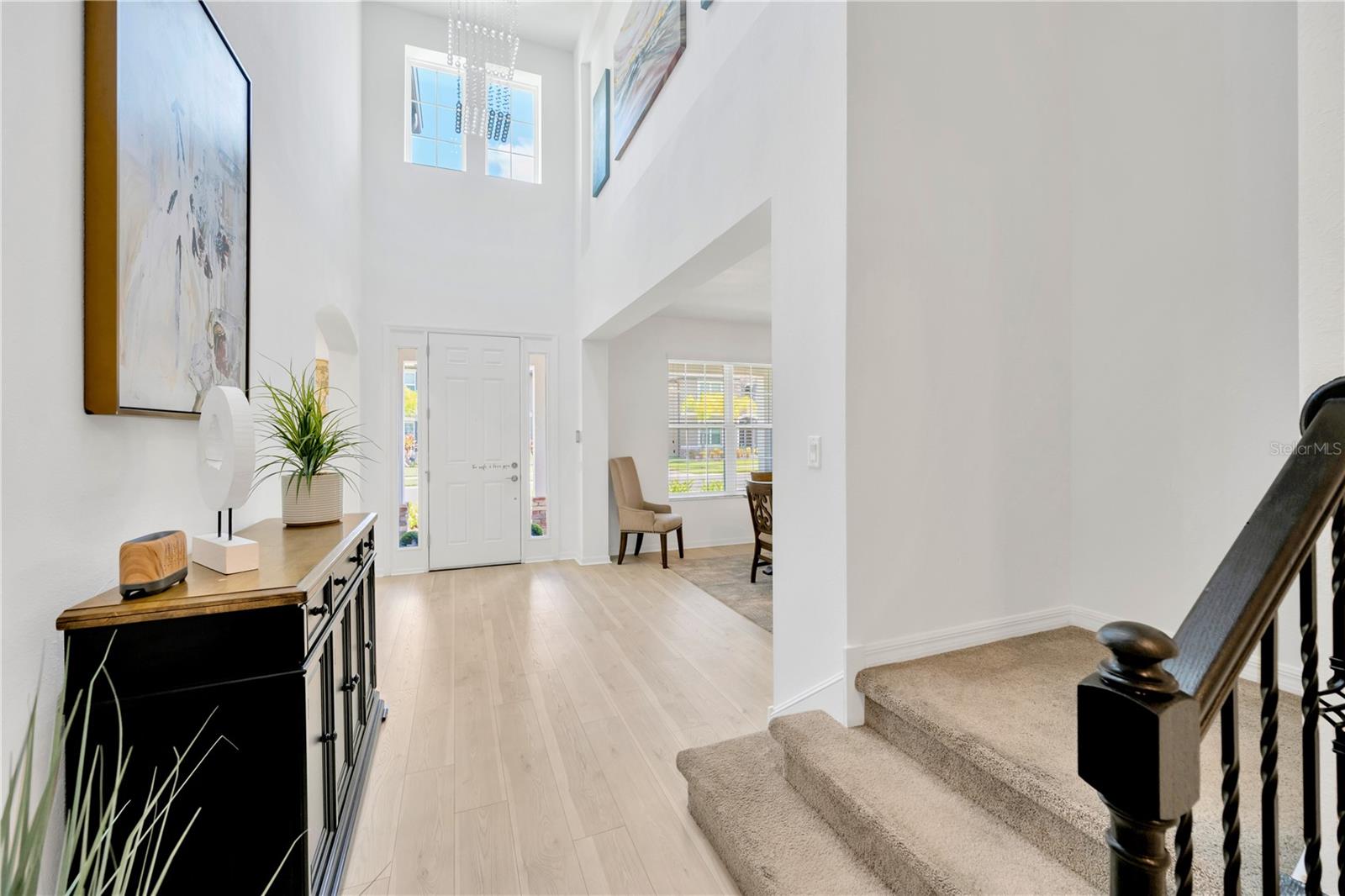 Foyer - Soaring Ceilings!