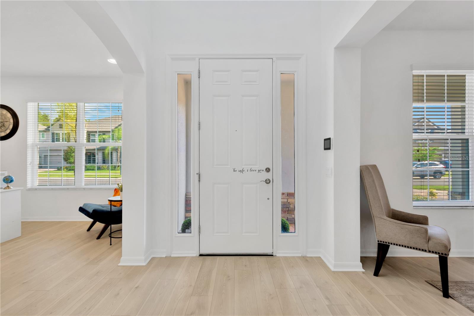 Office and Formal Dining Room at Entrance