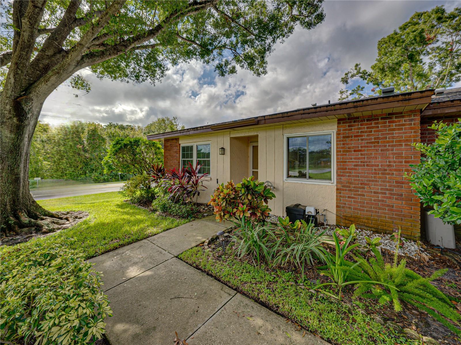 Concrete block construction, hurricane impact windows, and safely above the flood plain~