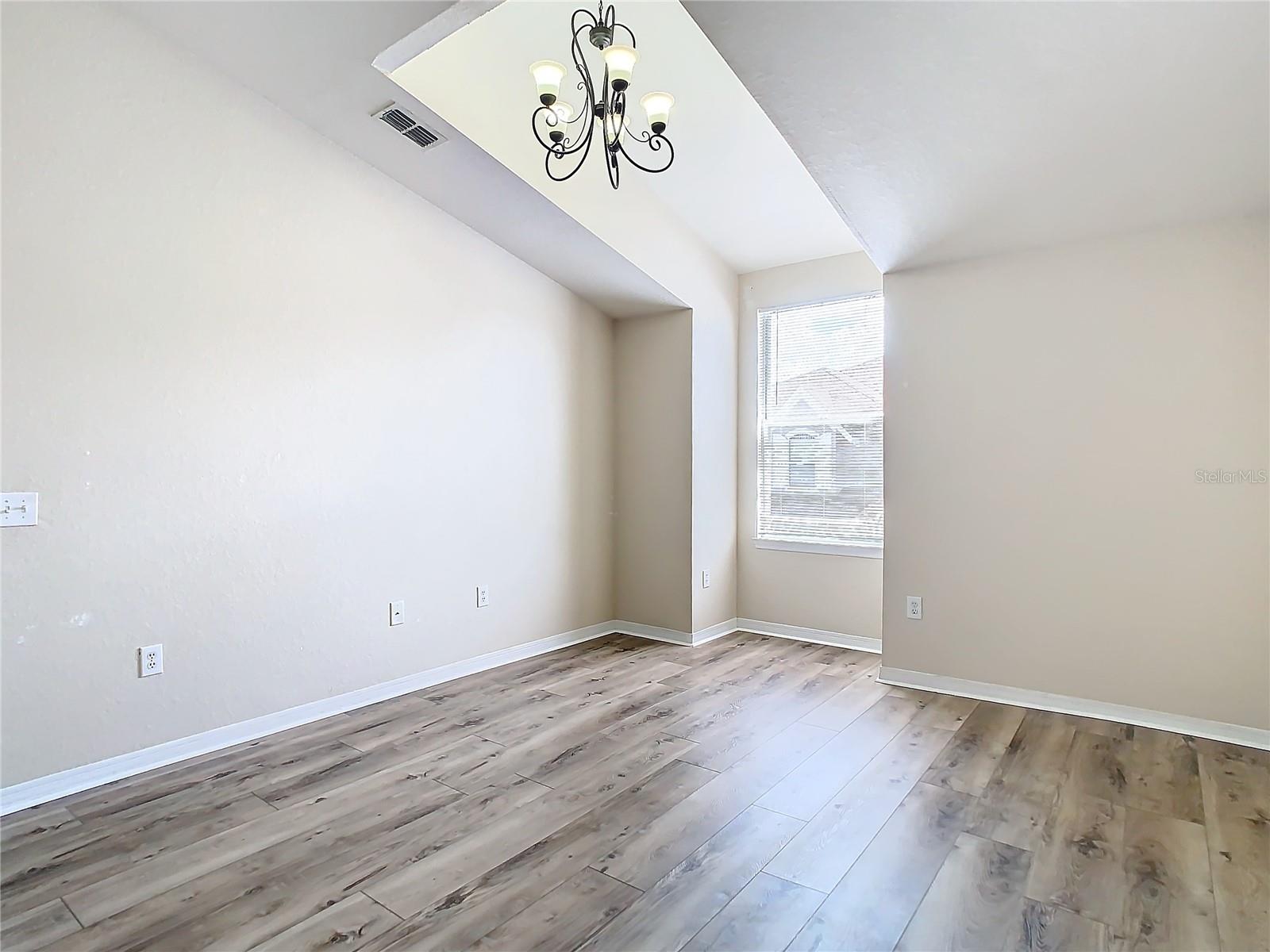 Bedroom 2 - dramatic ceiling height