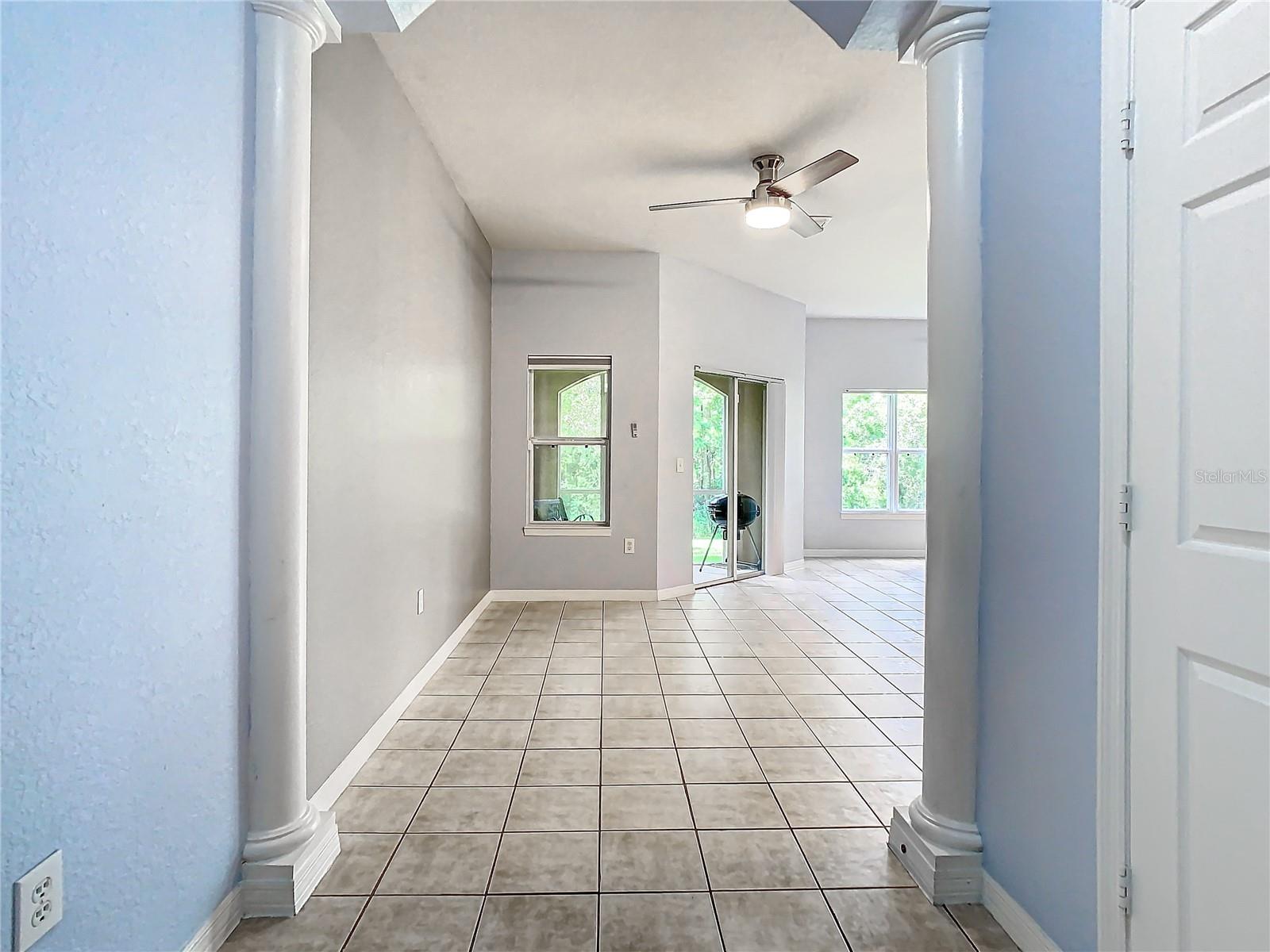 Foyer - half bath to the right