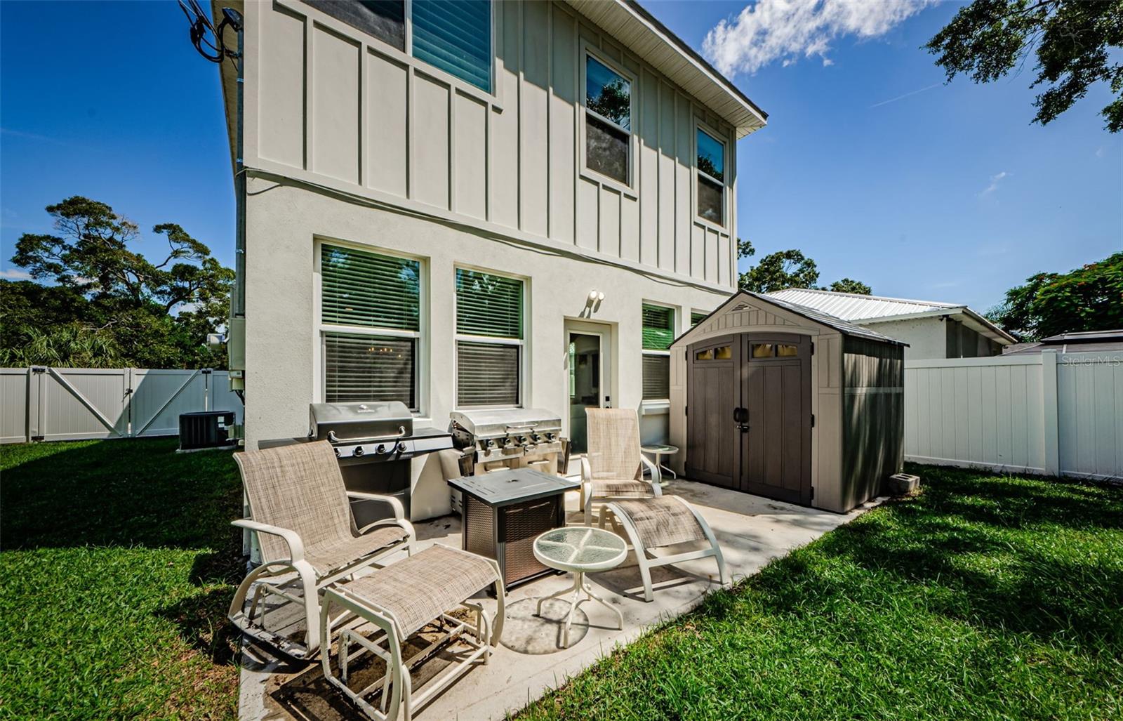 Rear Porch Area