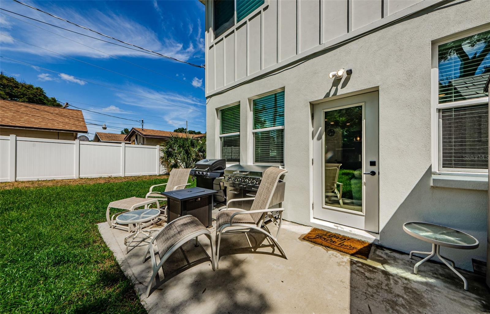 Rear Porch Area