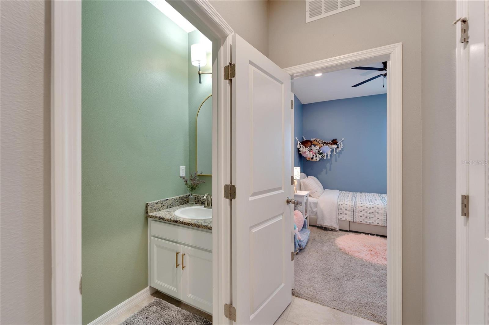 Half-Bath outside Bedroom 2