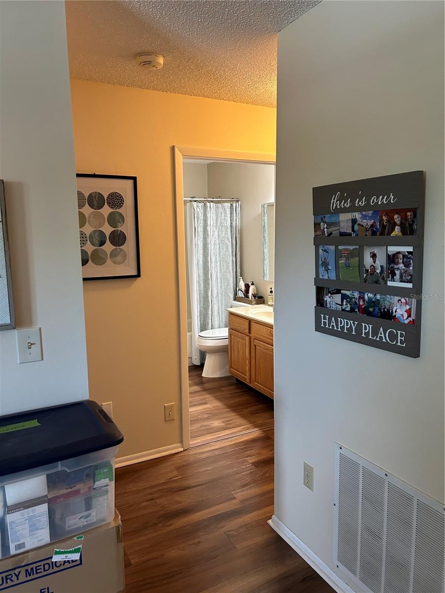 HALLWAY FROM LIVING ROOM