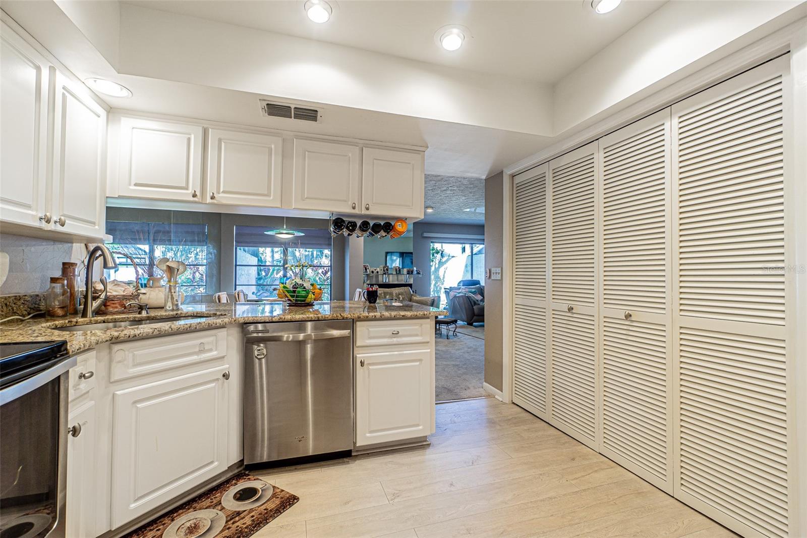 Pantry on kitchen