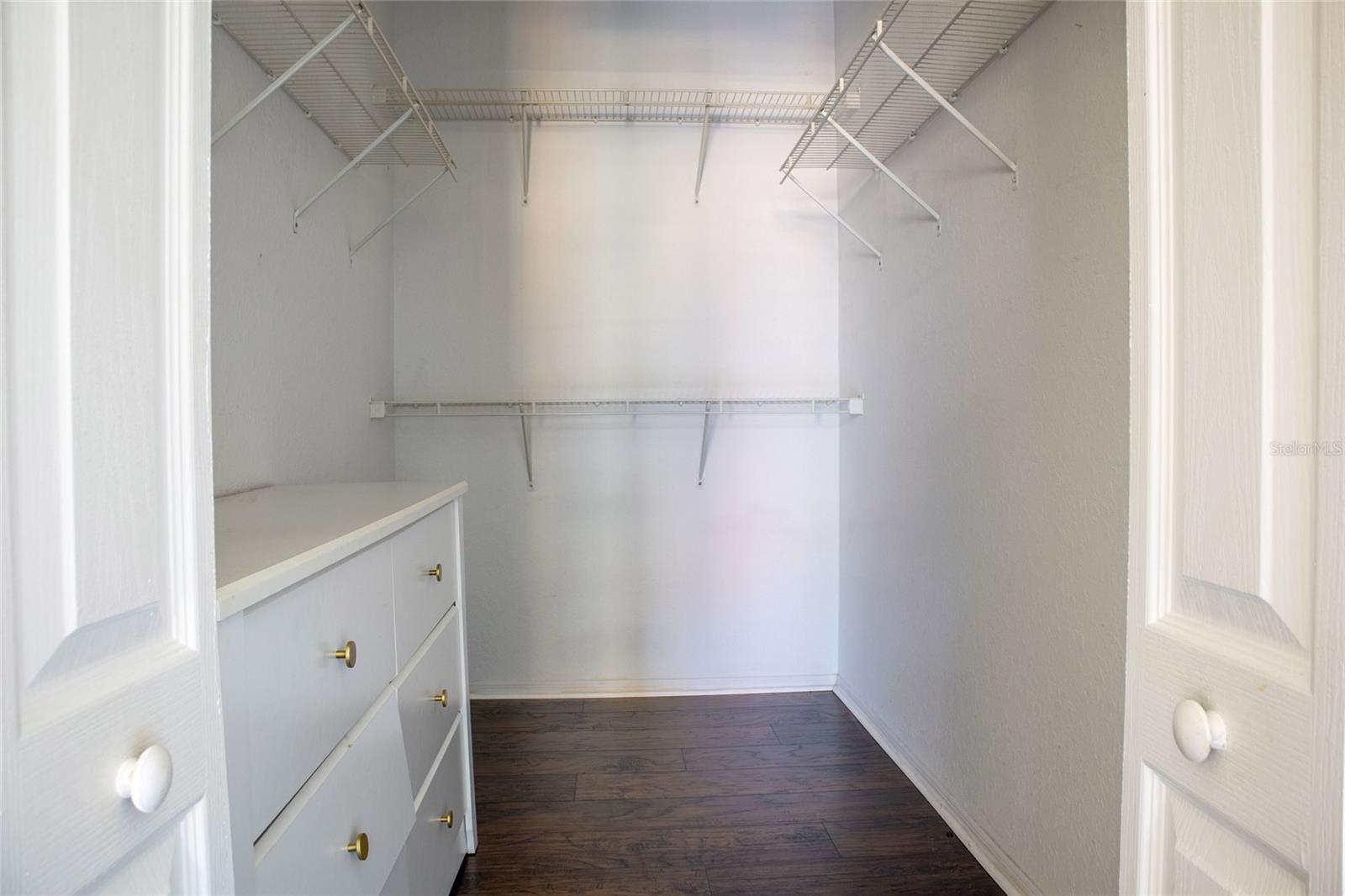 Huge Walk-in Closet