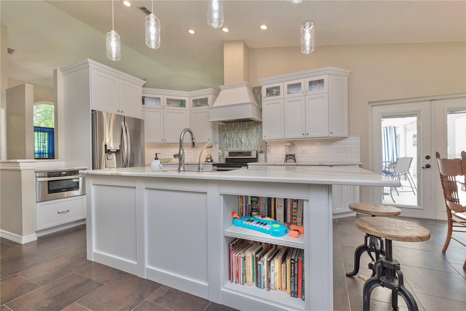 Beautifully remodeled kitchen.