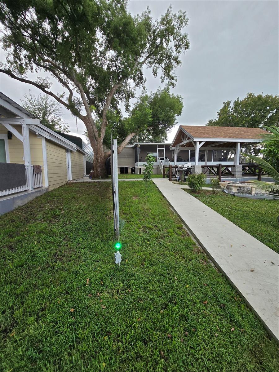 STEEL FENCE PROVIDES PRIVACY