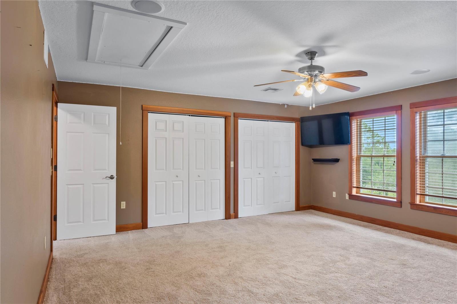 Upstairs secondary bedroom with access to BONUS room