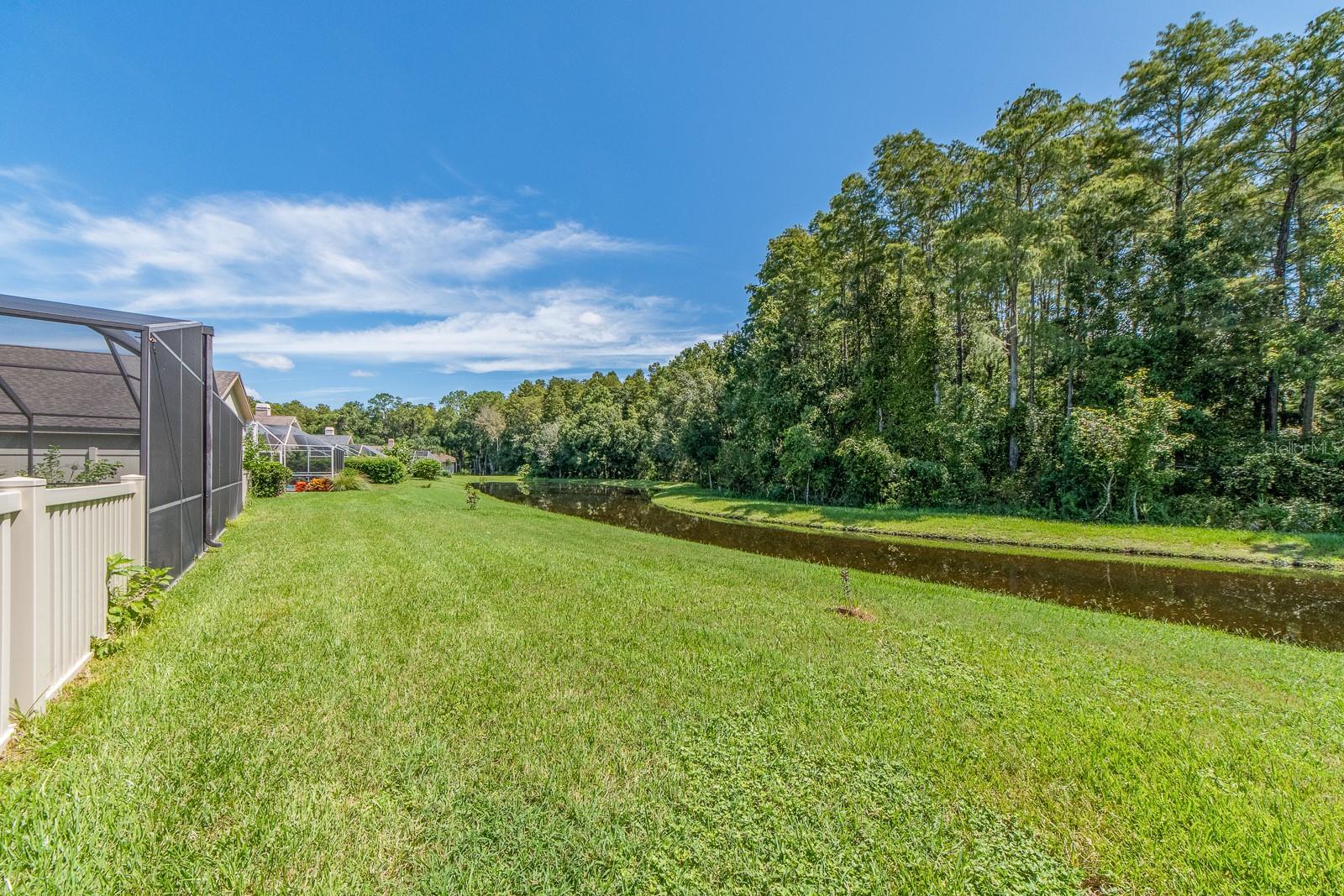 view behind home