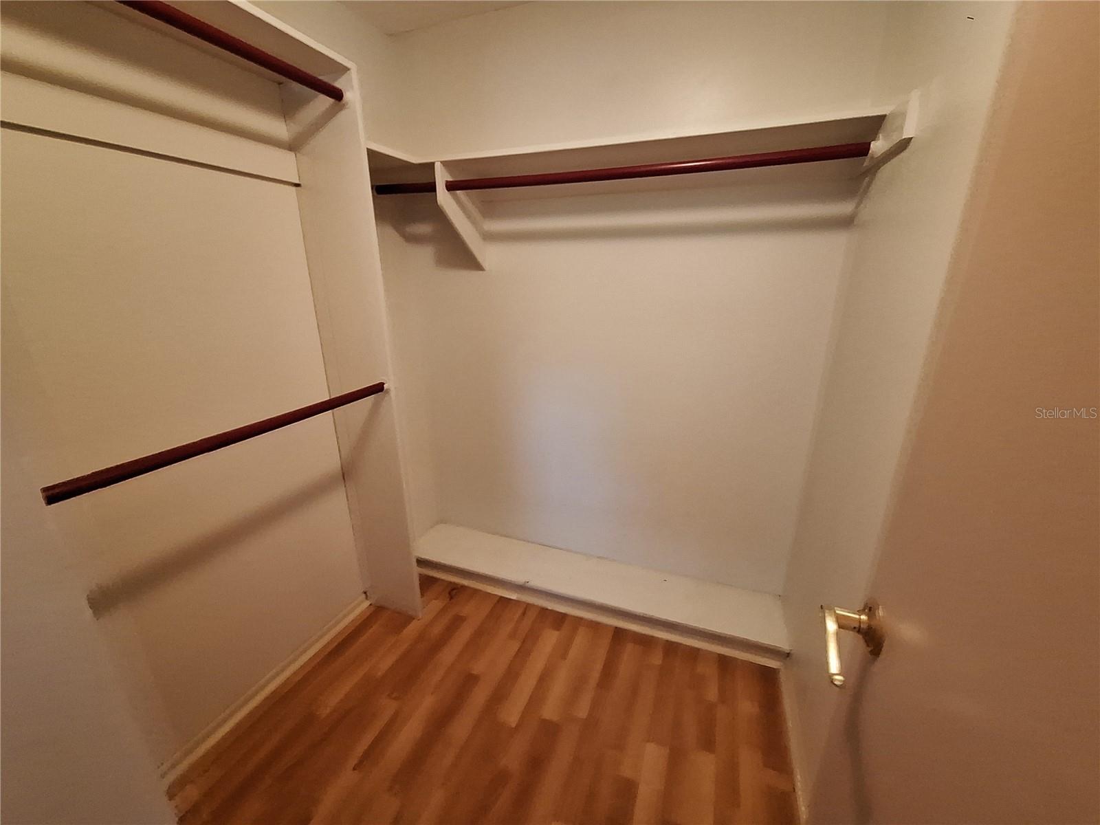 Primary Bedroom Walk in Closet