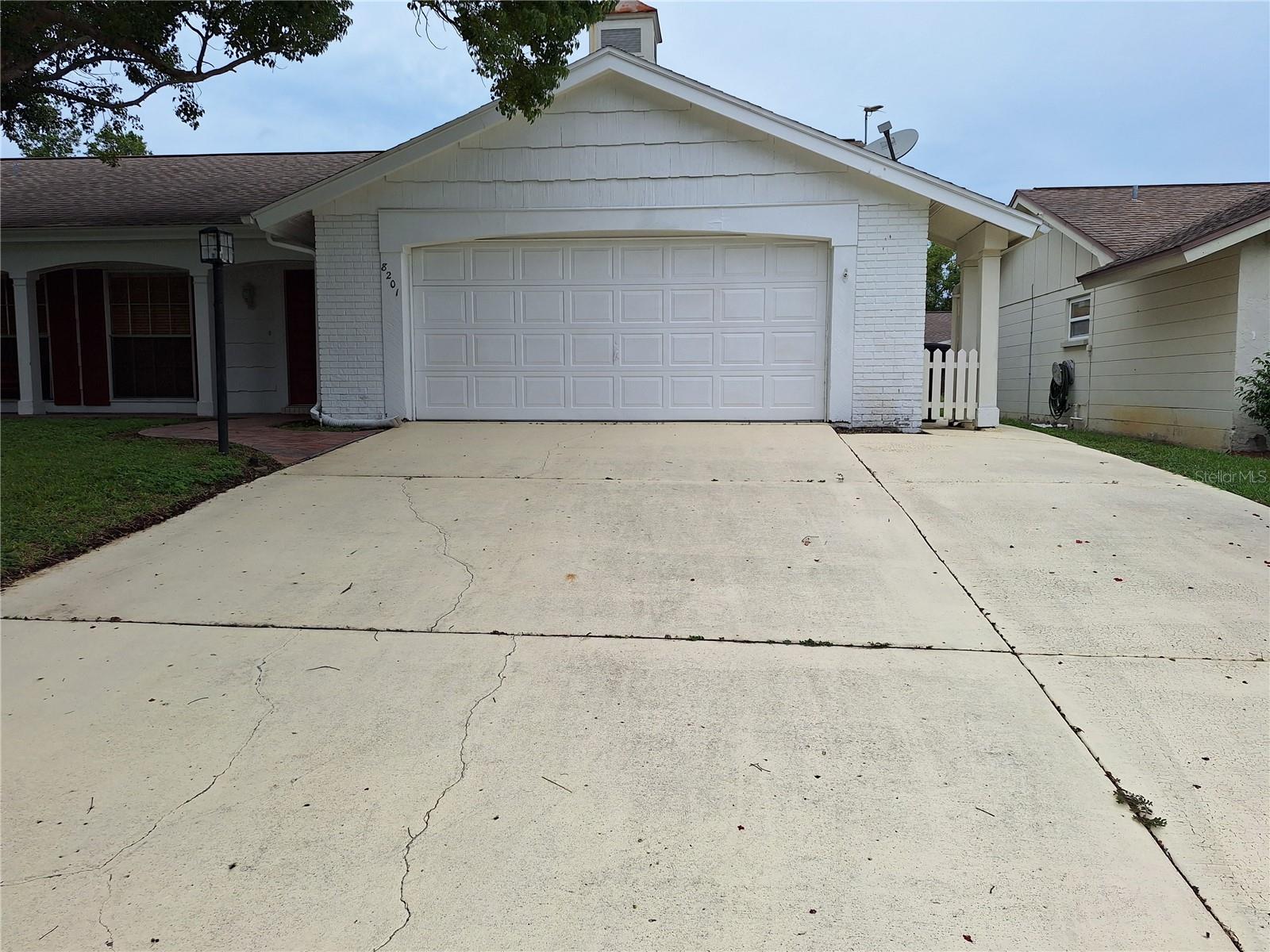 Triple Wide Driveway